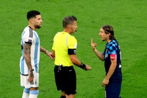 Nebūdingas L. Modričiui išstojimas po rungtynių – teisėją vadino katastrofiniu