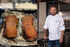 Kepta šoninė pagal L. Čepracko receptą taps tikra švenčių stalo pažiba: išbandykite ir jūs