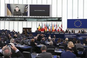 V. Zelenskis ragina Europą paremti karo tribunolą Rusijos lyderiams teisti