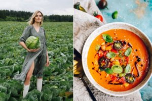 Keptų pomidorų ir paprikų sriuba pagal Kristiną: kas ragavo, tie įvertino kaip geriausią