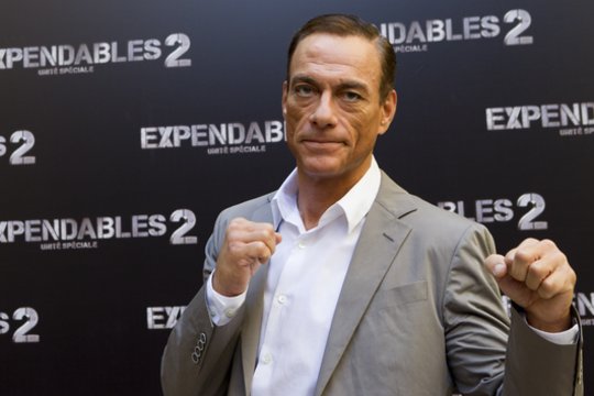 Su V. Putinu draugaujantis Jeanas Claude'as van Damme'as apsilankė Ukrainoje