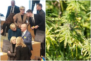Dėl narkotikų dekriminalizavimo – netikėti posūkiai Seime: į priekį žengta tik puse žingsnio