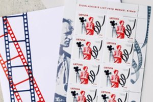 Pašto ženkle įamžintas amerikietiškojo avangardo kino krikštatėvis Jonas Mekas
