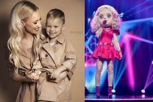 Po Lėlės kauke besislėpusi atlikėja Augustė Vedrickaitė atskleidė sūnaus reakciją