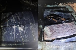 Druskininkų pasieniečiai Nemune sustabdė rūkalų kontrabandą