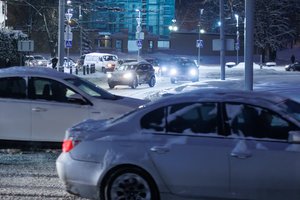 Kelininkai: Šiaurės Lietuvoje – sudėtingiausios eismo sąlygos
