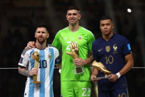 Argentinos vartininkas po triumfo šaipėsi iš varžovų lyderio: „Tylos minutė dėl K. Mbappe, kuris yra miręs“
