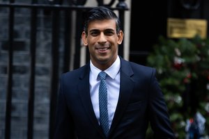 R. Sunakas pirmadienį su vienos dienos vizitu lankysis Estijoje