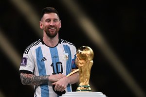 Argentina laukia L. Messi ir pasaulio čempionato nugalėtojų
