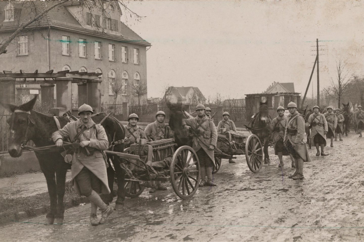 Prancūzijos legionieriai Klaipėdoje. <br>MLIM nuotr. 