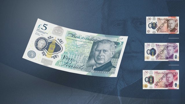 JK pristatė naujuosius banknotus: ant jų – karaliaus Karolio III atvaizdas