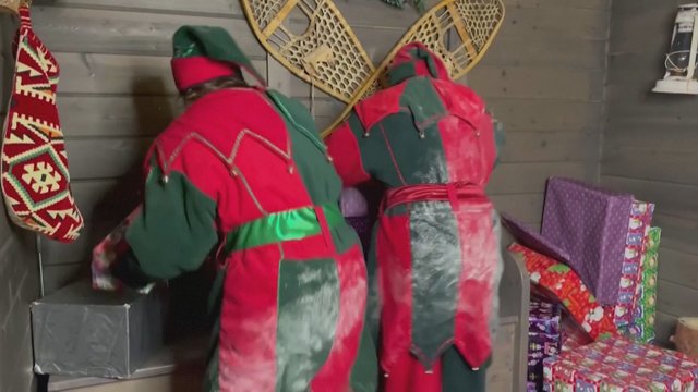 Kalėdų Senelio ir jo elfų laukia įtempčiausia metų naktis: ruošia roges ir dovanas kelionei pas vaikus