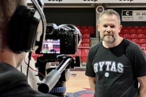 „Ryto“ varžovų situacija grupėje G. Žibėnui neaktuali: „Nesitikime kalėdinių dovanėlių“