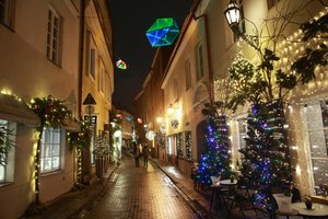 Solidarizuojantis su Ukraina dalyje Lietuvos savivaldybių bus išjungtas šventinis apšvietimas