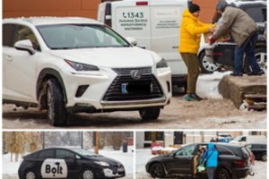 Vyras šokiruotas: į „Maisto banką“ atsiimti maisto davinių – ir prabangiais, ir taksi automobiliais