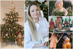 Klaipėdietės surinkti senieji eglutės žaisliukai – epochos atspindys: ar matėte tokių?