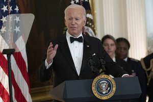 J. Bidenas prieš susitikimą su V. Zelenskiu: yra daug ką aptarti