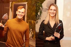 Geriausi metų biatlonininkai – Gabrielė Leščinskaitė ir Vytautas Strolia