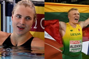 Ryškiausios 2022-ųjų Lietuvos sporto žvaigždės: jaunasis M. Alekna ir penktąkart triumfavusi R. Meilutytė