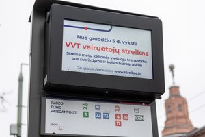 Profsąjungai siekiant apmokėjimo už streiko dienas, VVT laukia atsakymo dėl kompromiso