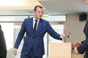 V. Sinkevičius: korupcijos skandalas sudavė didelį smūgį EP
