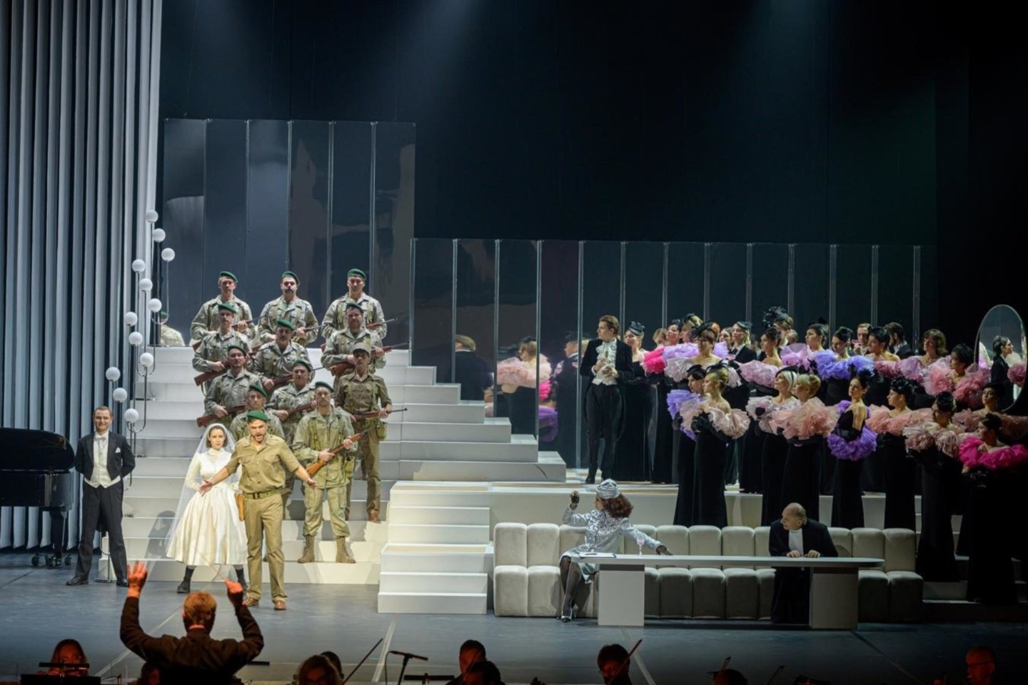 G.Donizetti „Pulko duktė“. <br> M.Aleksos nuotr.