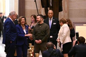 Netikėtam V. Zelenskio vizitui į Vašingtoną buvo rengiamasi kelis mėnesius