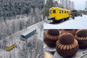 Neįtikėtina, kokią kavinę alytiškiai įkūrė ant bėgių: stebina ne tik desertais ir mena ypatingą istoriją