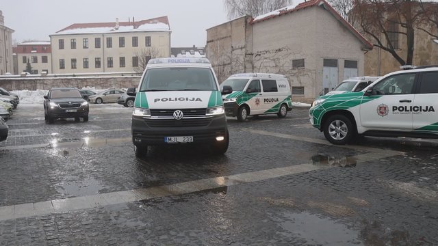 Lietuvos policijos transportą papildė 38 nauji automobiliai: vienas iš jų perduotas Ukrainai