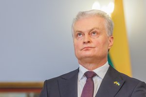 G. Nausėda sako, kad nevienareikšmiškai vertinamos iniciatyvos kelia įtampas koalicijos viduje: priminė, kad turi veto teisę