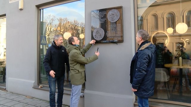 Kaune atrastas penkerius metus ieškotas V. Starevičiaus namas: atidengta memorialinė lenta