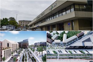 Įsitikinę, jog nei narkomanų, nei alkoholikų architektūra neįkvėps: ar Vilniaus autobusų stotis išties virs gulbe?