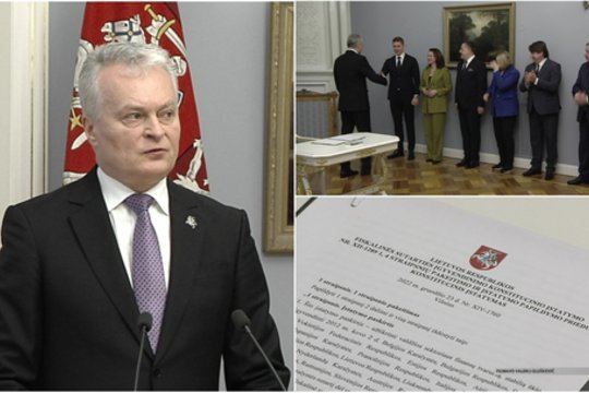 G. Nausėda pasirašė vieną svarbiausių dokumentų per savo kadenciją: palengvins mažesnių miestų gyvenimą