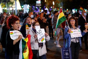 Bolivijos teisėjas opozicijos lyderiui skyrė kardomąjį kalinimą