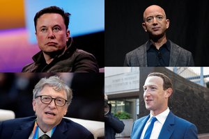 Pasaulio milijardierių turtai šiemet stipriai sumenko: štai kuris turtuolis prarado daugiausia pinigų