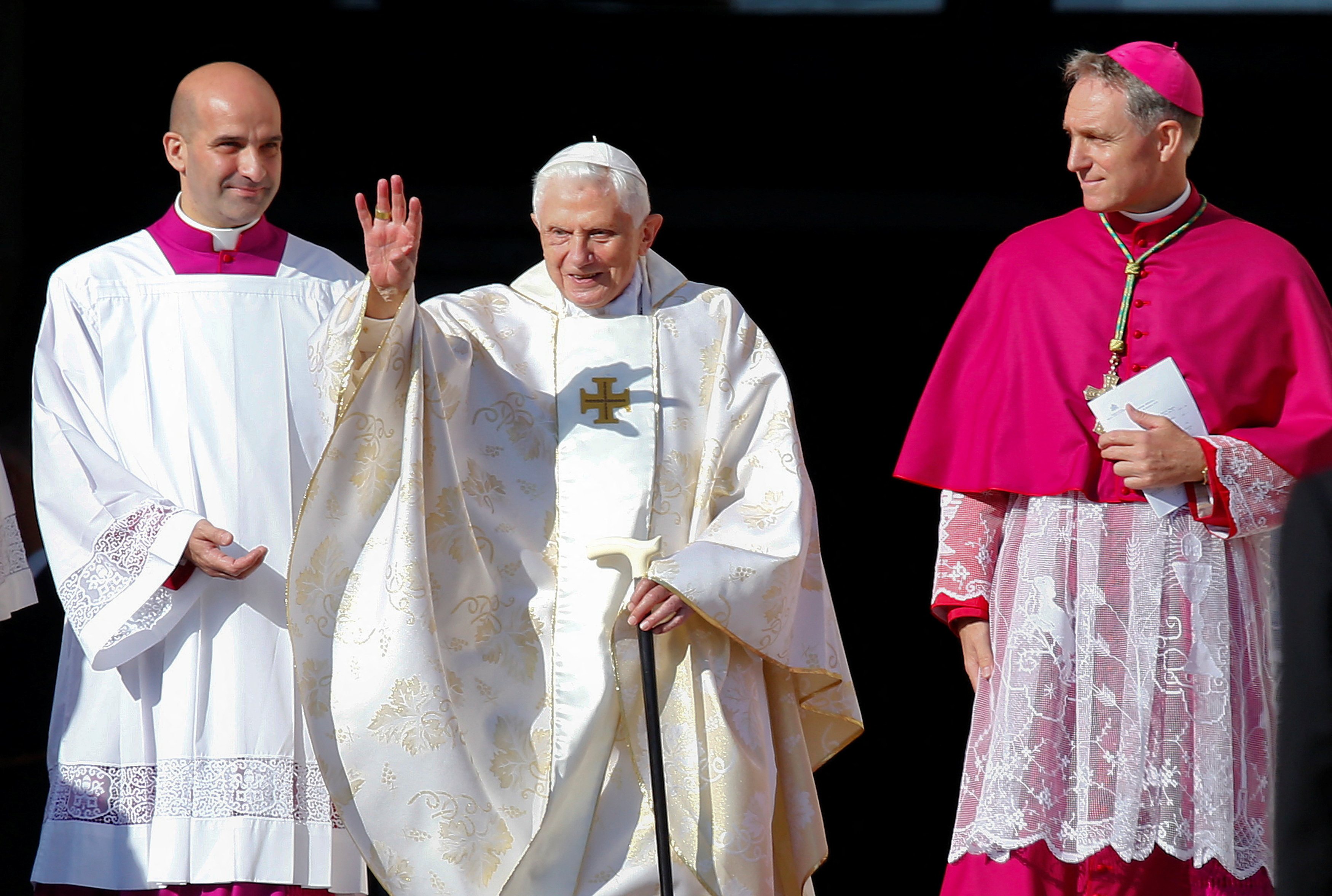 Popiežius emeritas Benediktas XVI.Reuters/Scanpix nuotr.