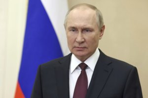 V. Putinas naujametiniame pranešime: „Moralinis ir istorinis teisingumas yra mūsų pusėje“ 