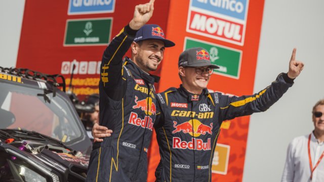 Pirmasis pasiekimas 2023-ųjų Dakare: „Red Bull Can-am Factory Team“ komanda laimėjo prologą