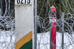 Migrantai Naujuosius norėjo sutikti Lietuvoje, tačiau pasieniečiai skelbia, kiek pavyko jų apgręžti