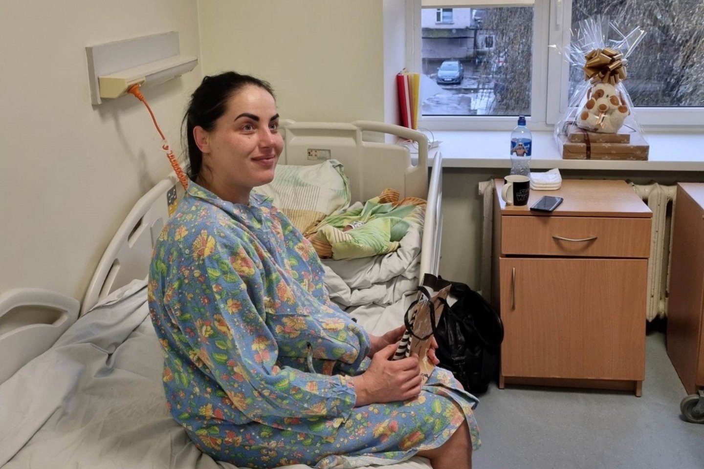  Respublikinėje Panevėžio ligoninėje pirmasis šiais metais naujagimis gimė sausio 1 d., 3.26 val. Tai – 50 cm, 3192 g sverianti mergaitė Vytautė.<br> „Jūsų Panevėžys“ nuotr.