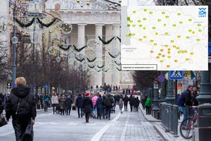 Lietuvoje fiksuotas dar vienas šilumos rekordas: praėjusią naktį temperatūra siekė beveik 13 laipsnių