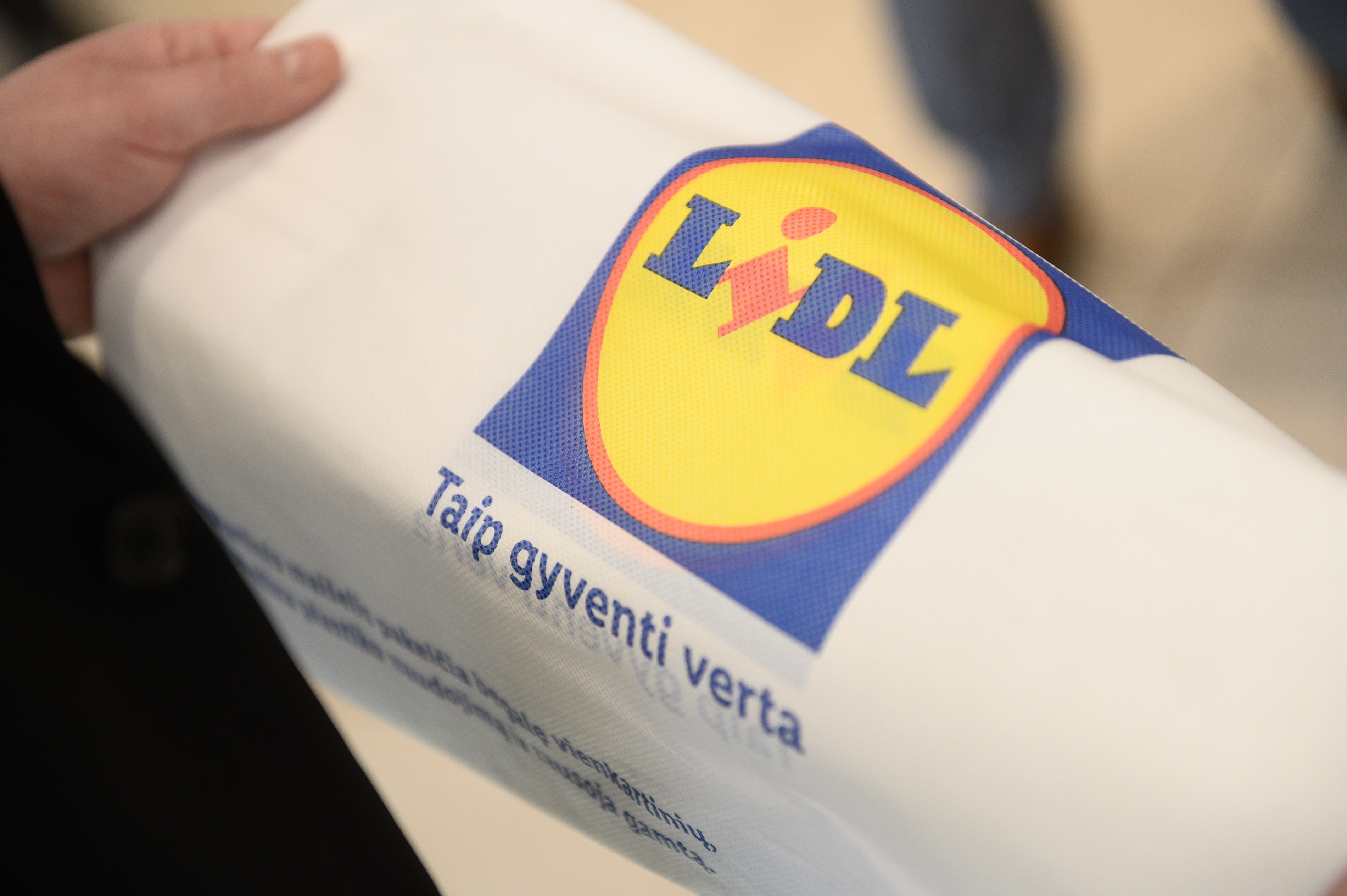 „Lidl“ – vienas didžiausių mažmeninės prekybos parduotuvių tinklų Europoje.V.Skaraičio nuotr.