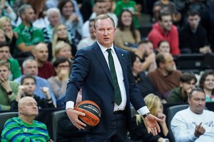 Kazys Maksvytis atskleidė, kad „Žalgiris“ ieško papildymo: „Labai stipriai dairomės žaidėjų turguje“