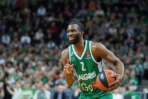 Žinia „Žalgiriui“: „Fenerbahce“ klubui į akį krito Kauno ekipos lyderis K. Evansas