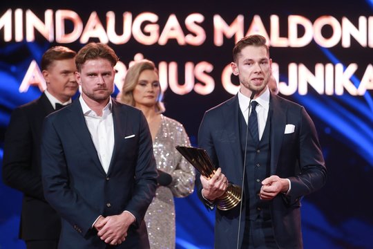 Lietuvos metų komanda tapę baidarininkai M. Maldonis ir A. Olijnikas – tarsi gimę irkluoti kartu