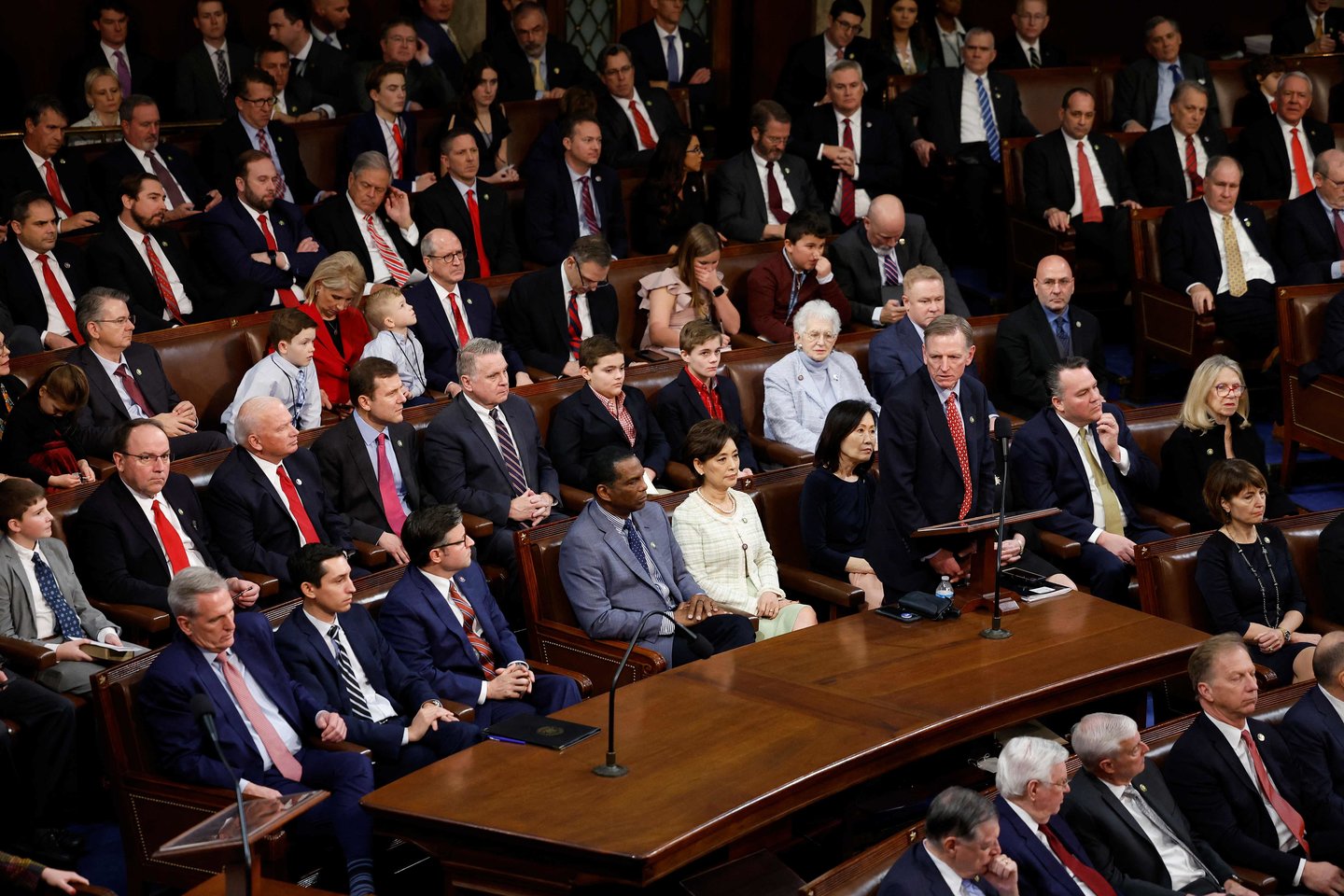 Darbą pradeda naujasis JAV Kongresas.<br>AFP/Scanpix nuotr.