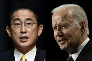 J. Bidenas sausio 13 dieną priims Japonijos premjerą F. Kishidą