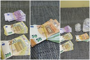 Iš Baltarusijos į Lietuvą dviračiu važiavęs kirgizas gabenosi 40 tūkst. grynų eurų kontrabandą