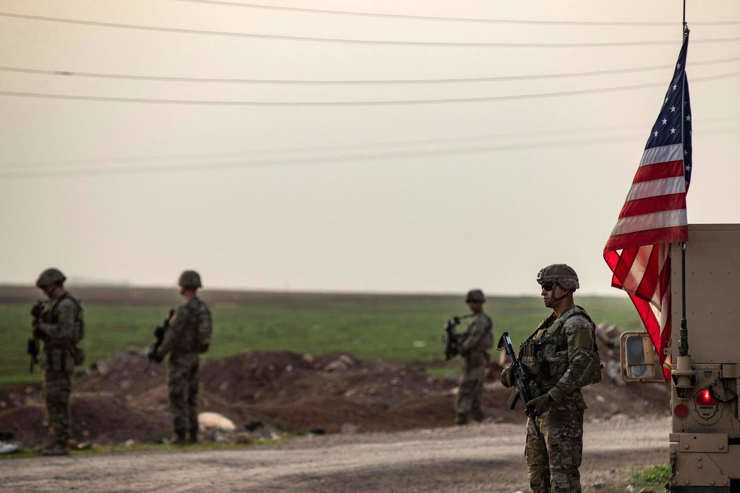 JAV kariai Sirijoje.<br>AP/Scanpix nuotr.