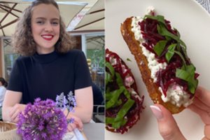 Akcijų medžiotoja Kotryna patarė, kaip sutaupyti perkant produktus ir pasidalijo sumuštinių receptu